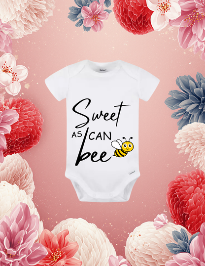 Sweet As Can Bee Baby Bodysuit