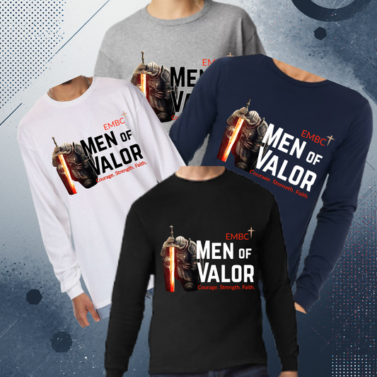 Men of Valor Long Sleeve Shirt Full Front