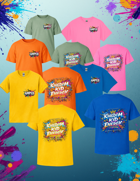 AMPED Kingdom Kid Energy Tee - Youth