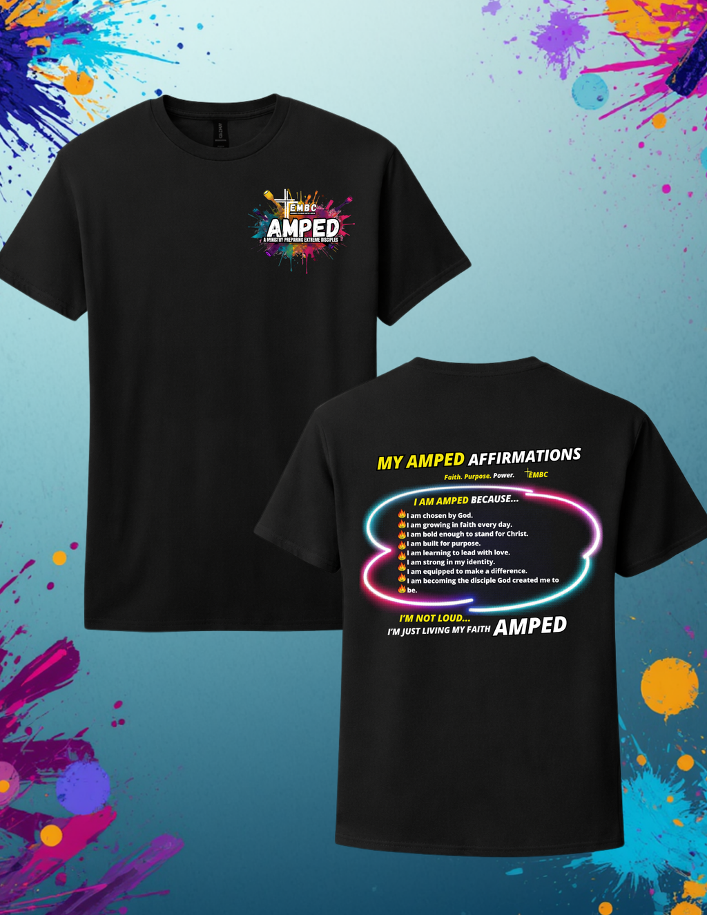 AMPED Affirmations Tee - Adult