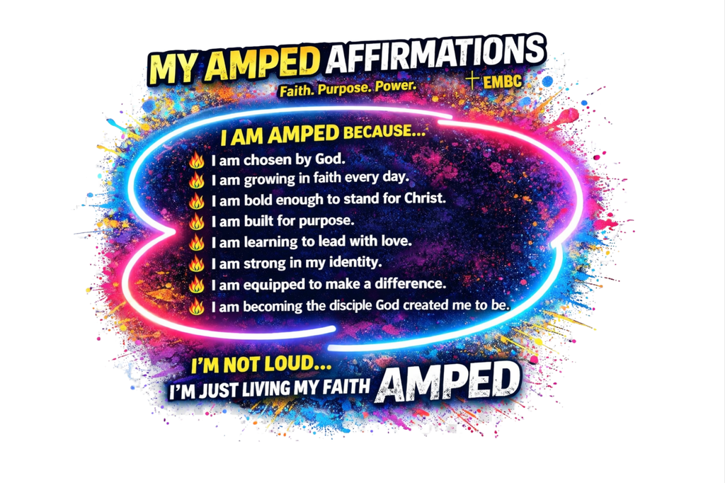 AMPED Affirmations Tee - Adult