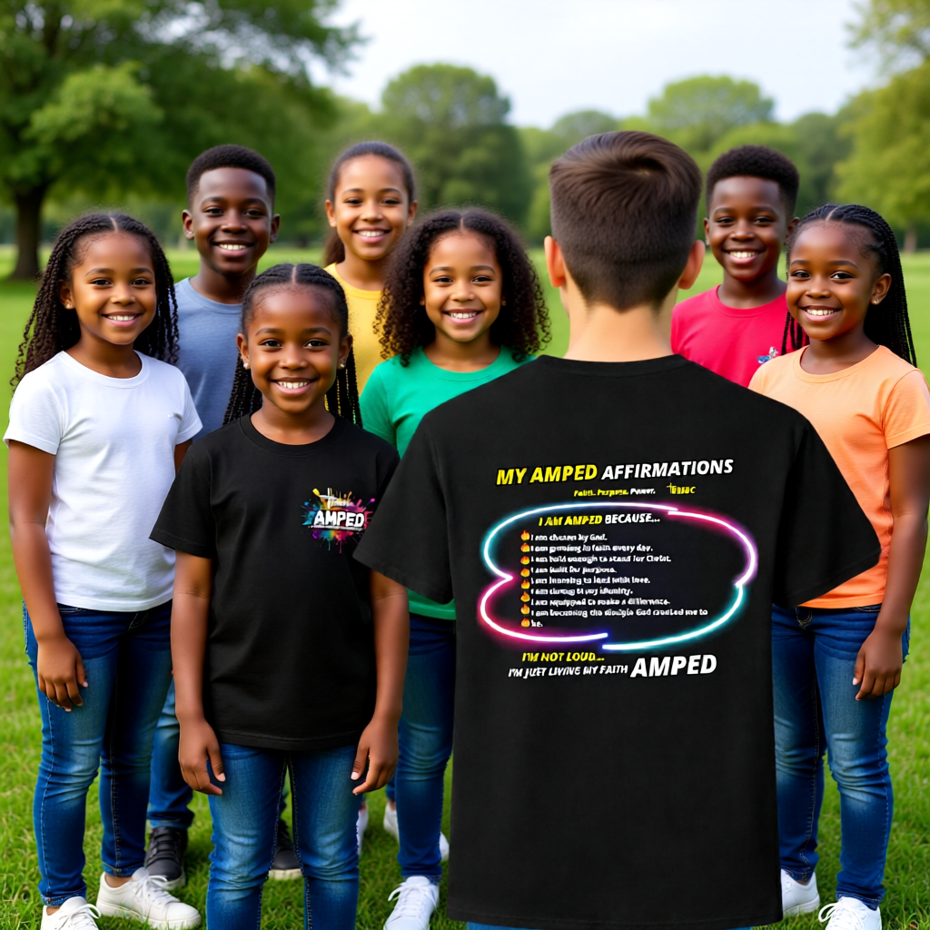 AMPED Affirmations Tee - Youth