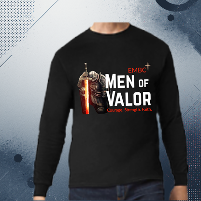 Men of Valor Long Sleeve Shirt Full Front