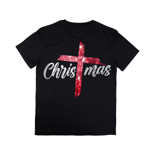 Christmas - Short Sleeve Shirt: Christmas Cross