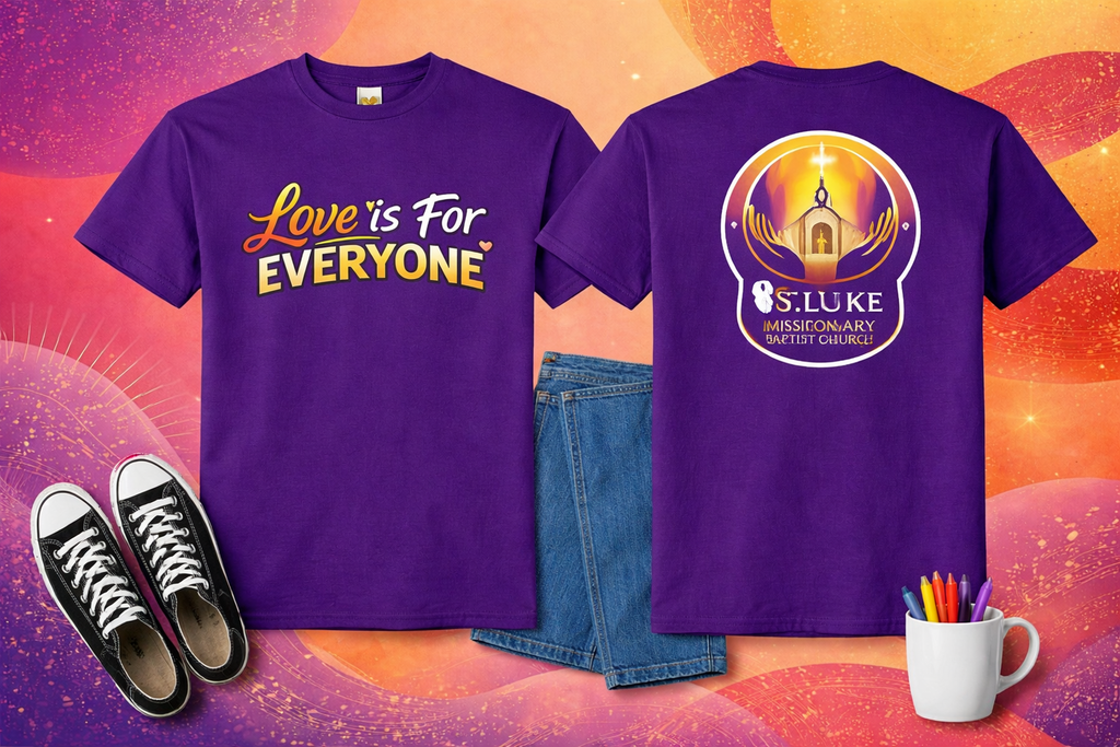 St. Luke SLMBC “Love Is For EVERYONE” Signature Tee - Youth