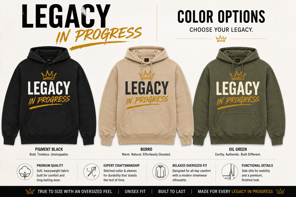 Legacy in Progress™ 01 Signature Logo Hoodie