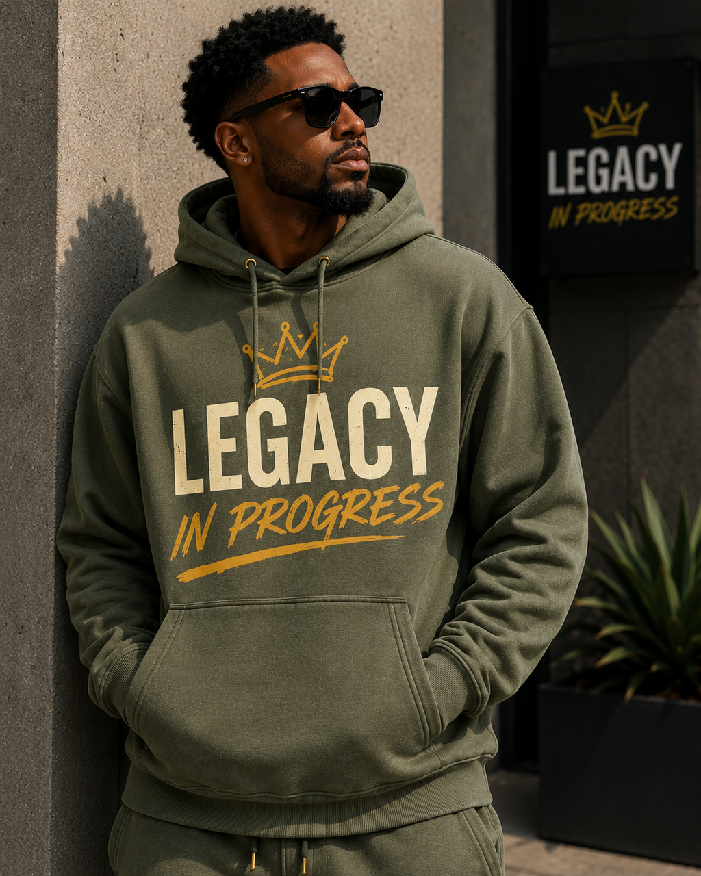 Legacy in Progress™ 01 Signature Logo Hoodie