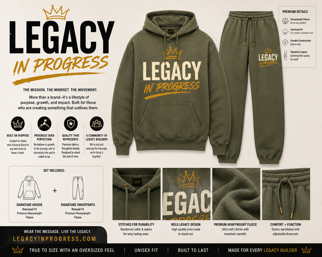 Legacy in Progress™ 01 Signature Logo Hoodie
