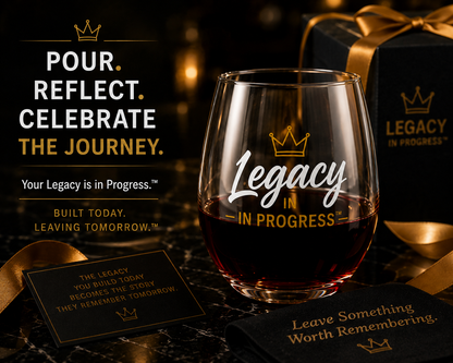 Legacy in Progress™ Signature Stemless Wine Glass