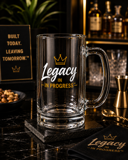 Legacy in Progress™ Signature 26.5 oz. Glass Mug