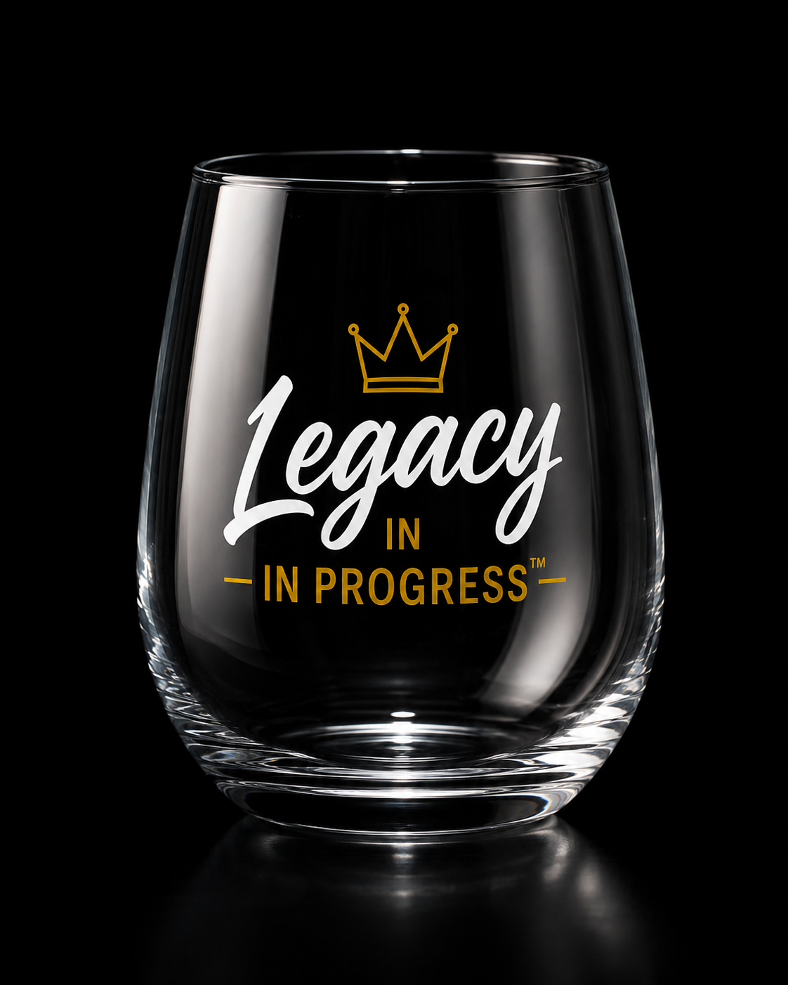 Legacy in Progress™ Signature Stemless Wine Glass