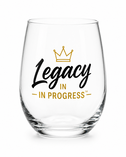 Legacy in Progress™ Signature Stemless Wine Glass