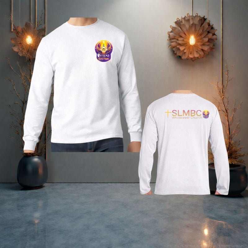 St. Luke SLMBC Long Sleeve T-Shirt – New Logo (Front + Back)