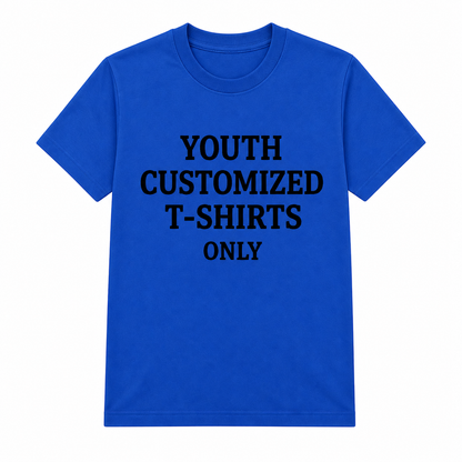 Youth: Custom T-Shirt – Your Design, Your Statement