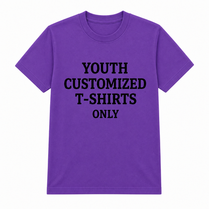 Youth: Custom T-Shirt – Your Design, Your Statement
