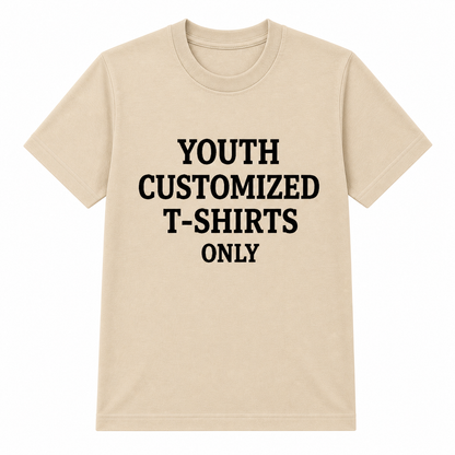 Youth: Custom T-Shirt – Your Design, Your Statement
