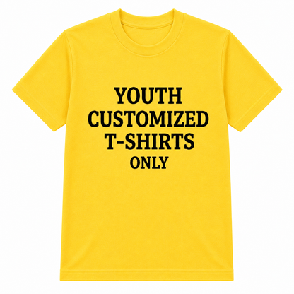 Youth: Custom T-Shirt – Your Design, Your Statement