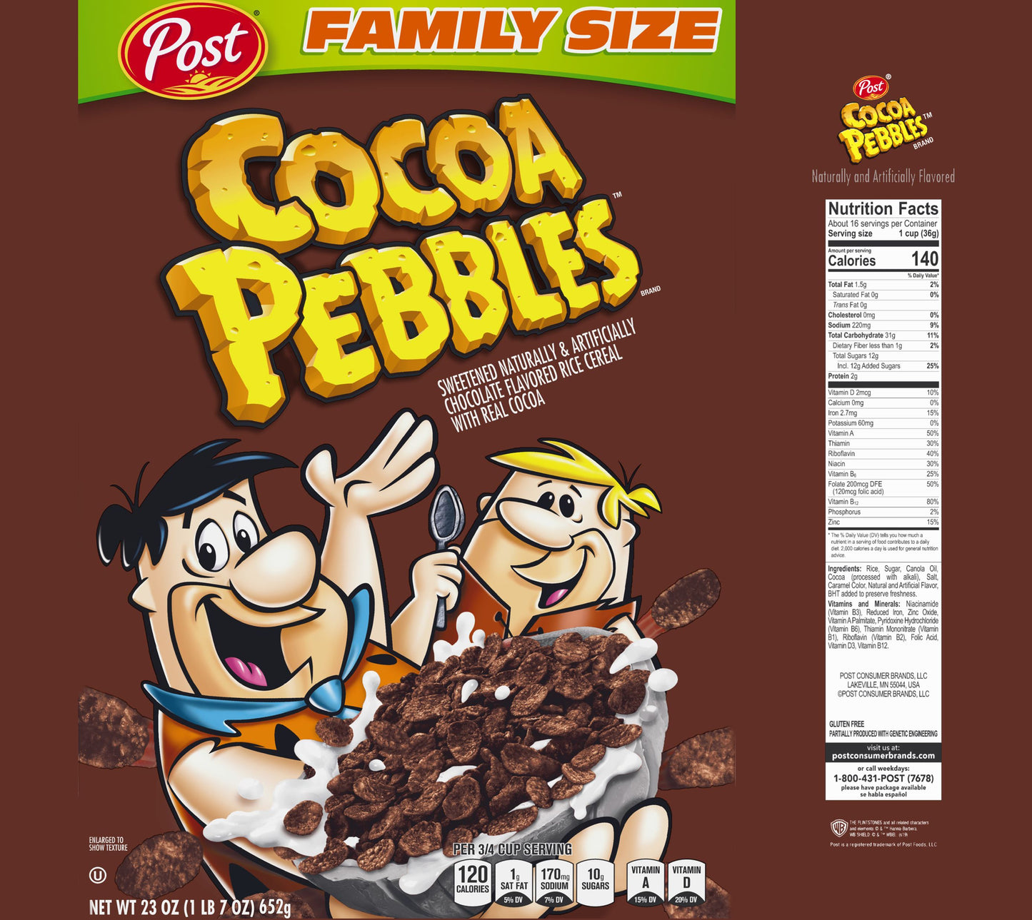 Tumbler: Cocoa Pebbles UV Printed Tumbler – 20oz