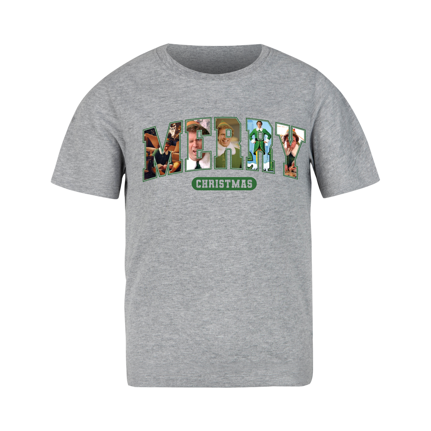 Christmas - Short Sleeve Shirt: MERRY Elf