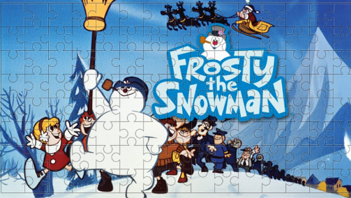 Frosty the Snowman Christmas Puzzle – 120 Pieces