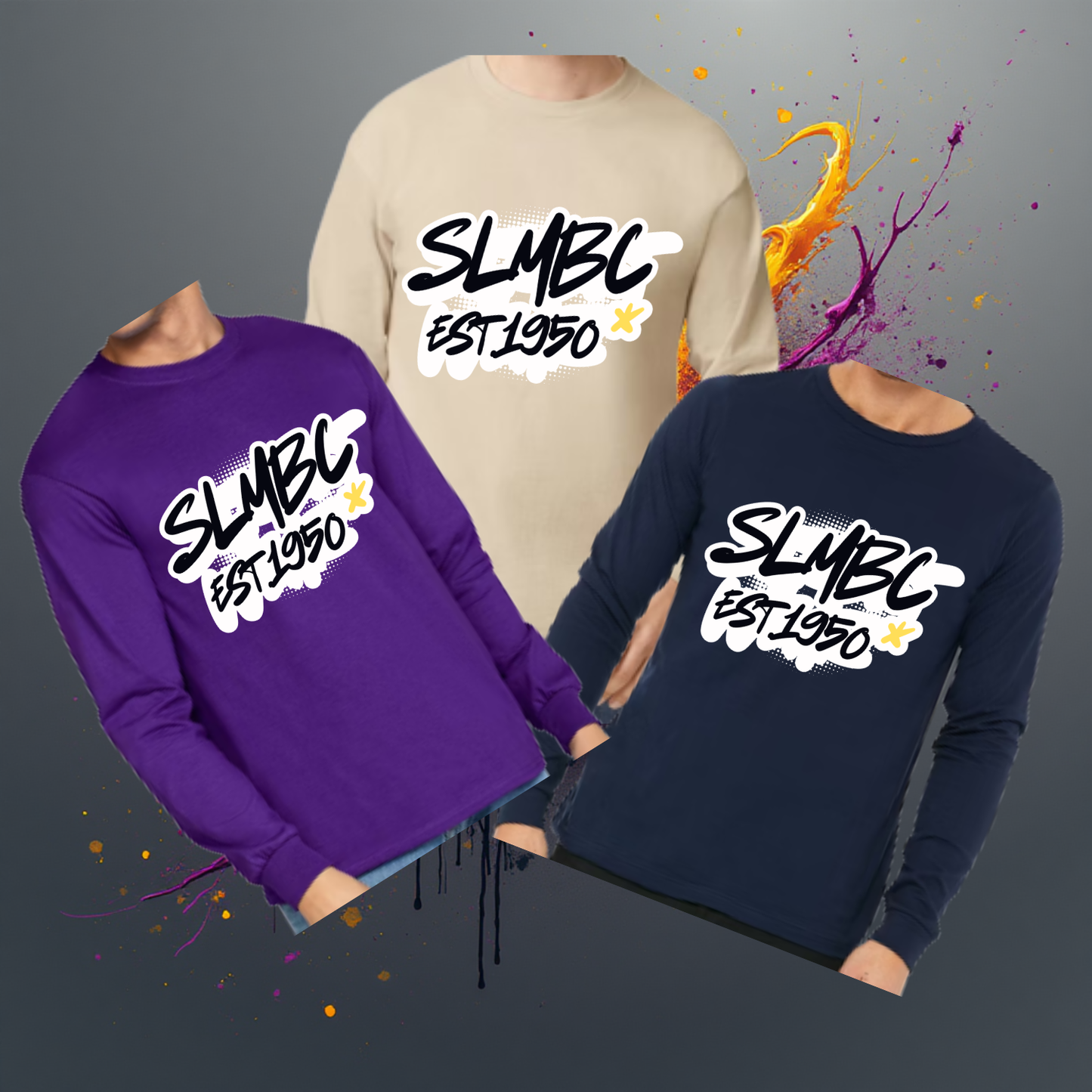 SLMBC Heritage Long Sleeve Tee – Adult – Est. 1950