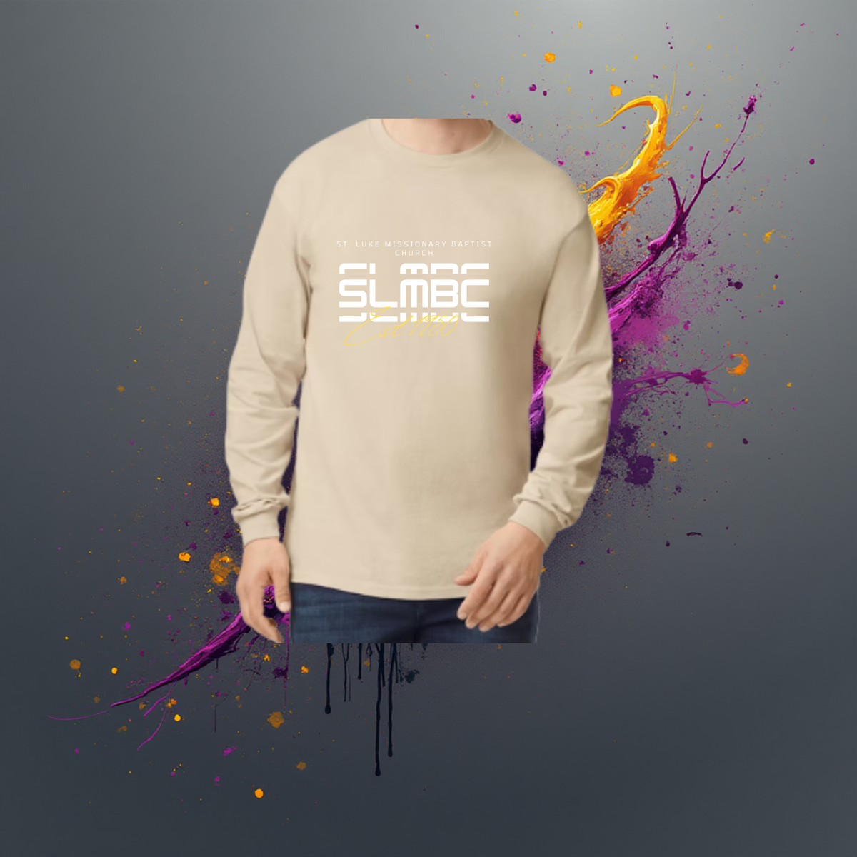 St. Luke SLMBC “Est. 1950” Long Sleeve Tee – Adult
