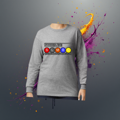 St. Luke SLMBC Norris Ave Long Sleeve T-shirt- Adult