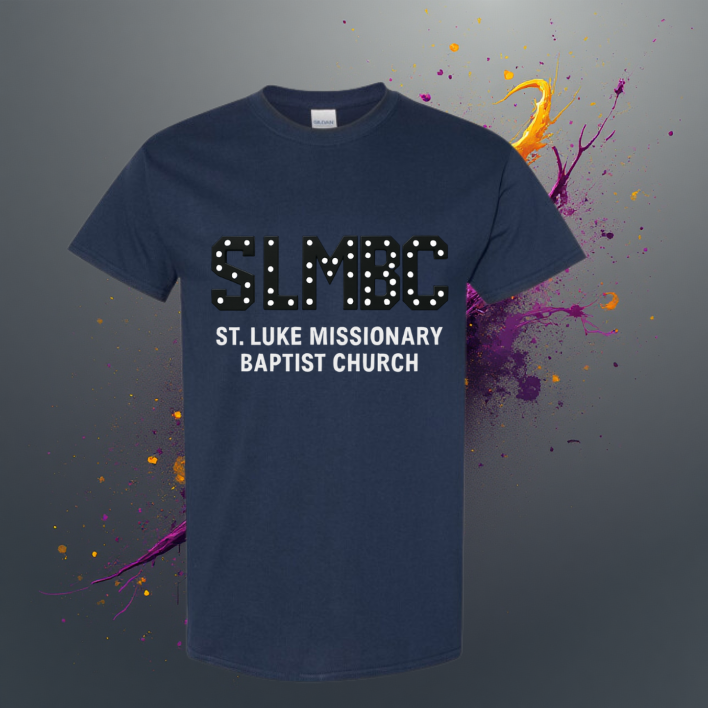 St. Luke SLMBC Domino Tee – Adult