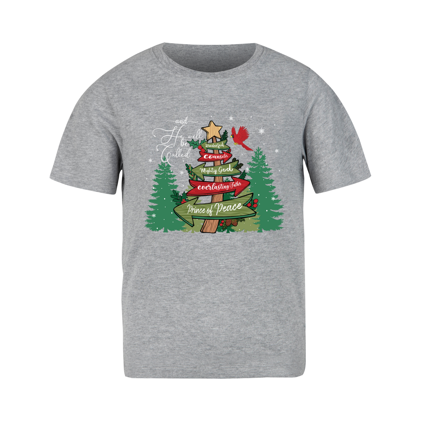 Christmas - Short Sleeve Shirt:  He Shall Be Called