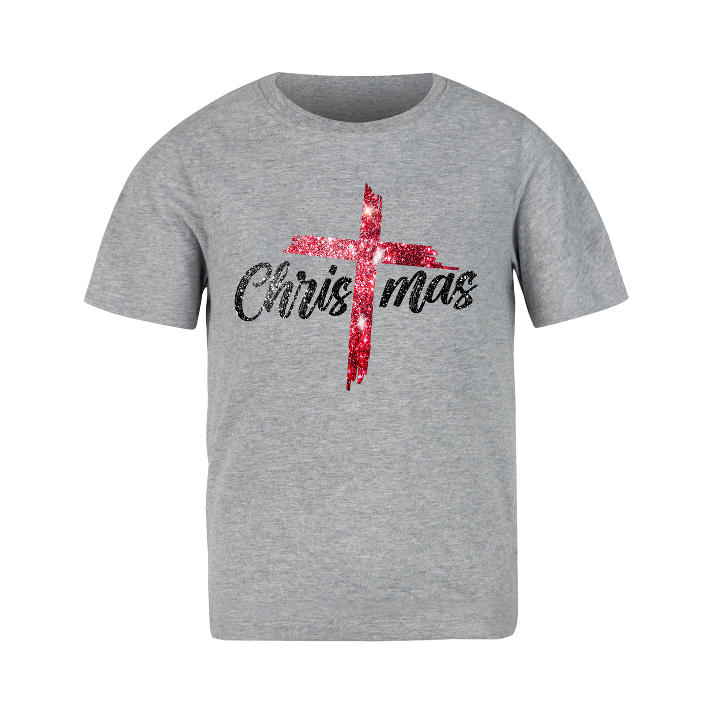 Christmas - Short Sleeve Shirt: Christmas Cross