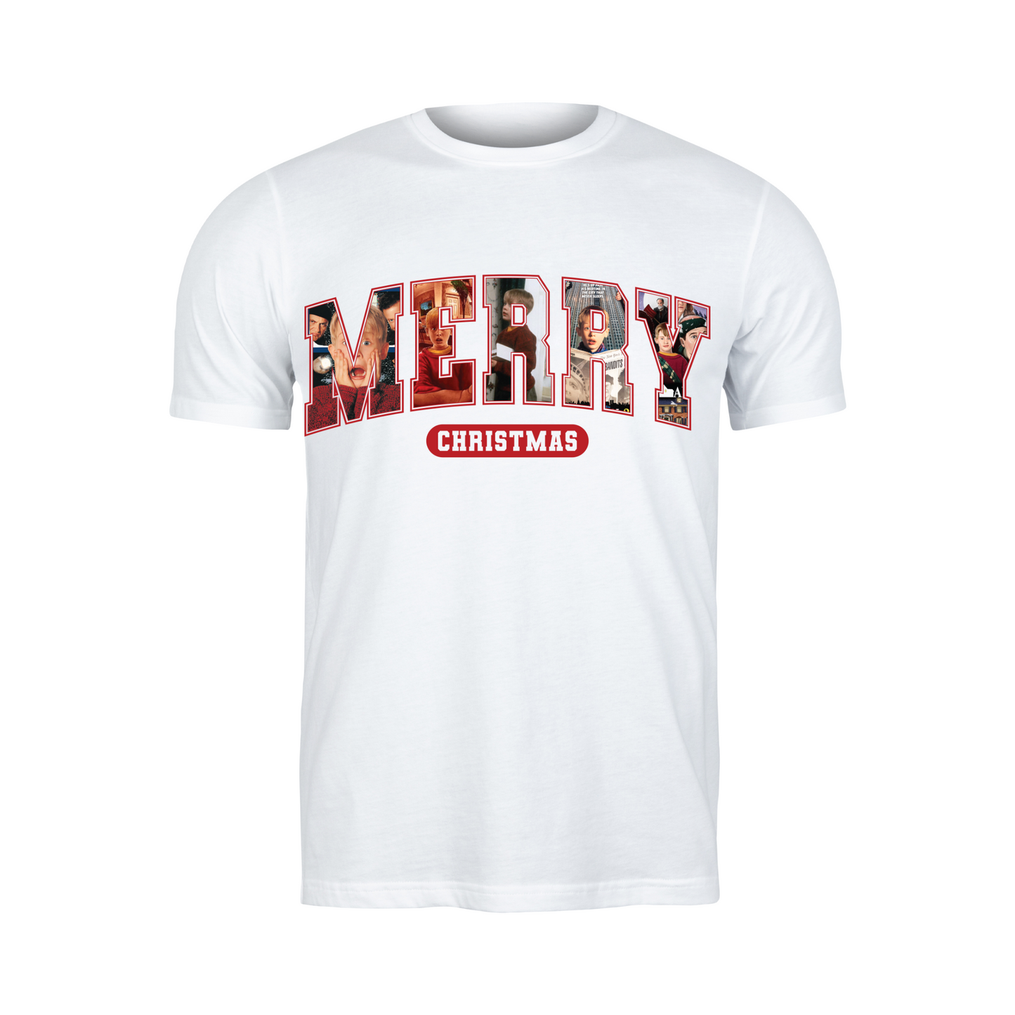 Christmas - Short Sleeve Shirt: MERRY Home Alone