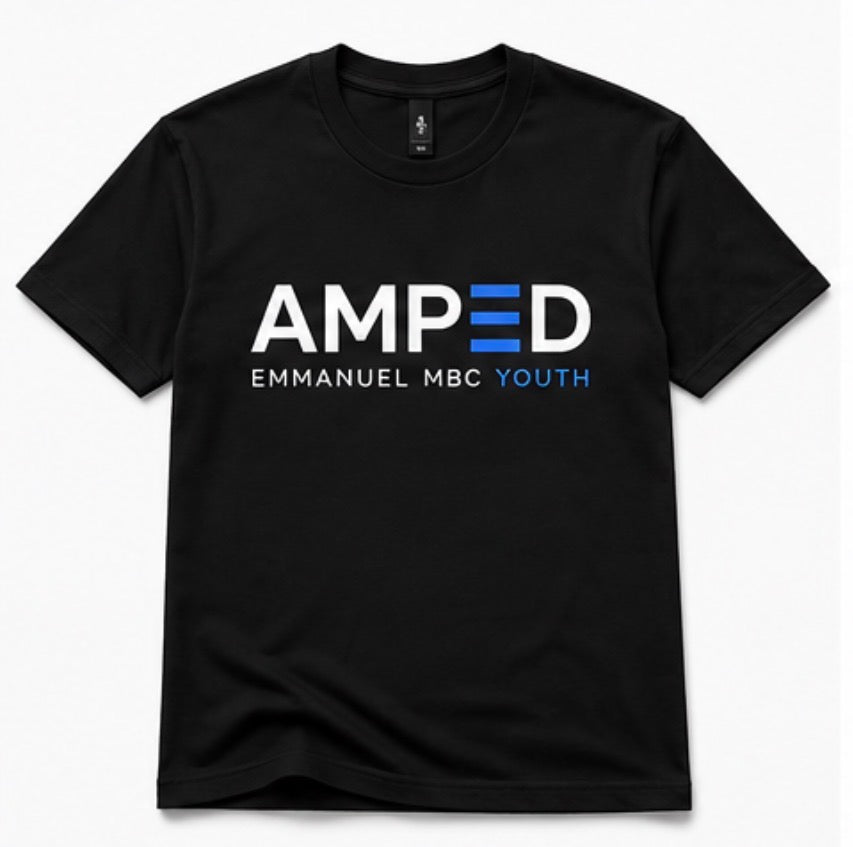 AMPED Blue Leadership Tee