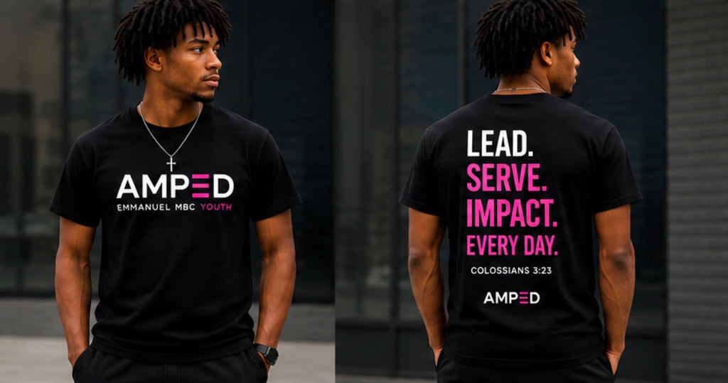 AMPED Pink Leadership Tee