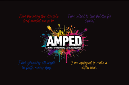AMPED Clear Cup with Straw
