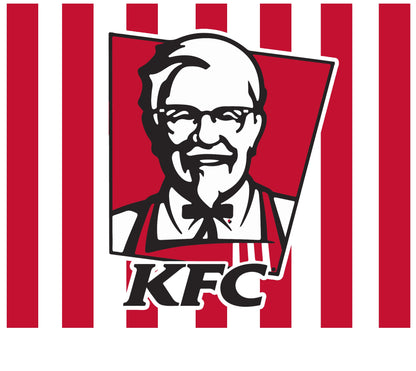 Tumbler: KFC UV Printed Tumbler – 20oz
