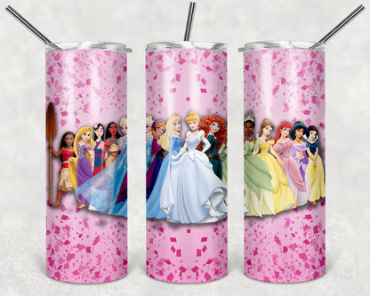 Tumbler: Princesses