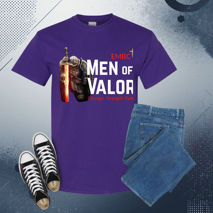 Men of Valor Tee Full Front