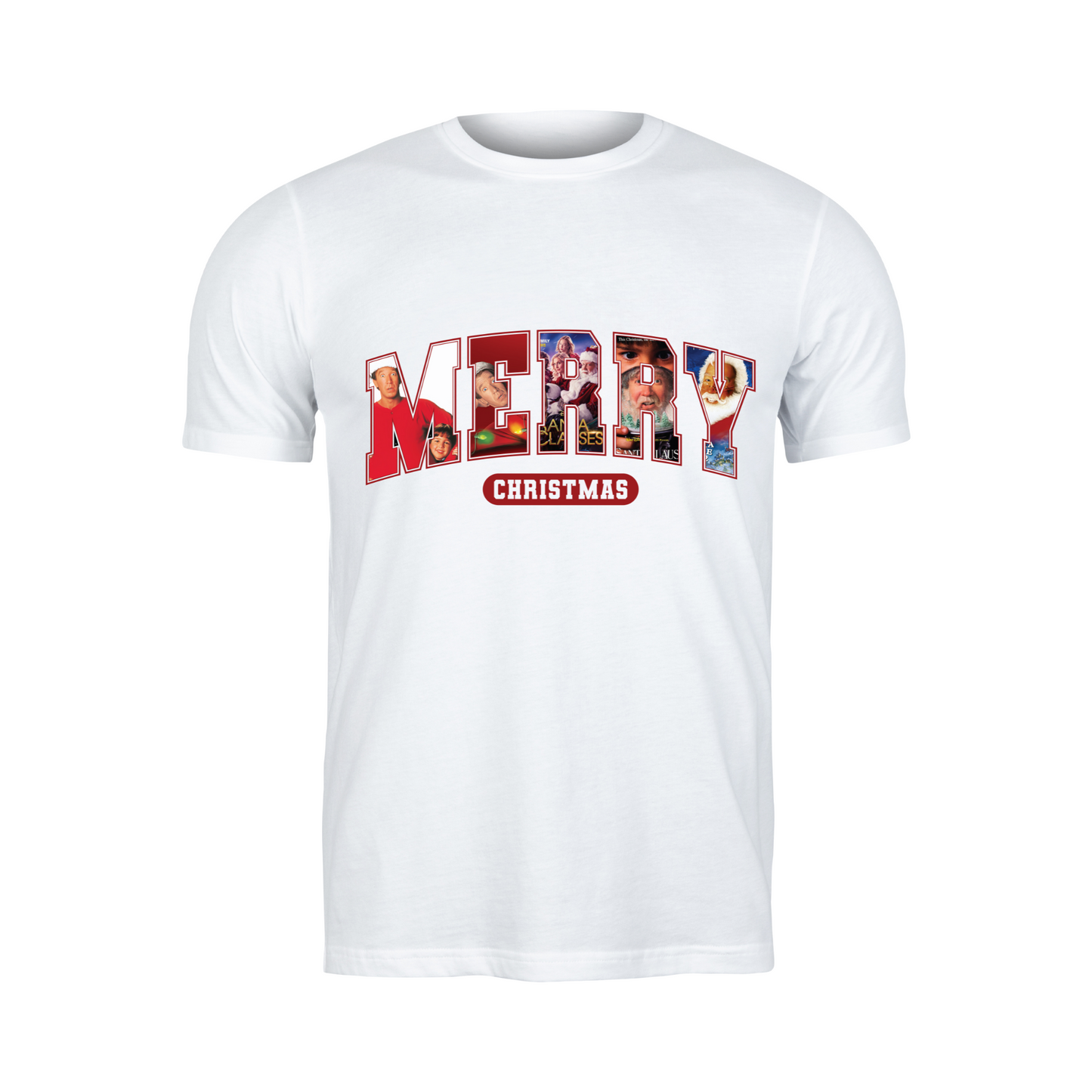 Christmas - Short Sleeve Shirt: Merry - Santa Clause