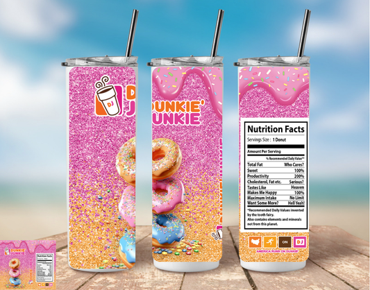 Tumbler: Dunkie Junkie Christmas