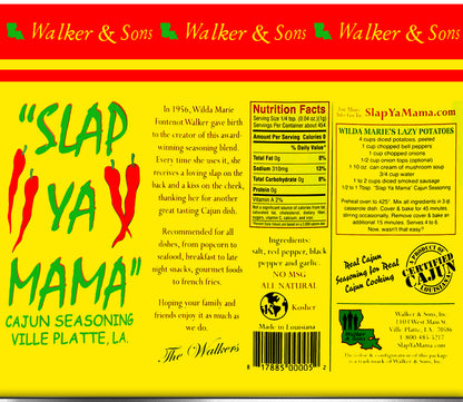 Tumbler: Slap Ya Mama Cajun Seasoning UV Printed Tumbler – 20oz