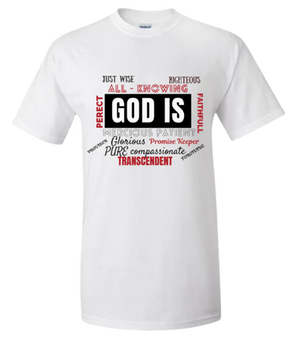 Short Sleeve Shirt - God Is Black & White
