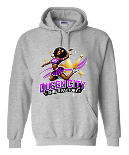 Queen City  Cheer Factory Hoodie - Youth
