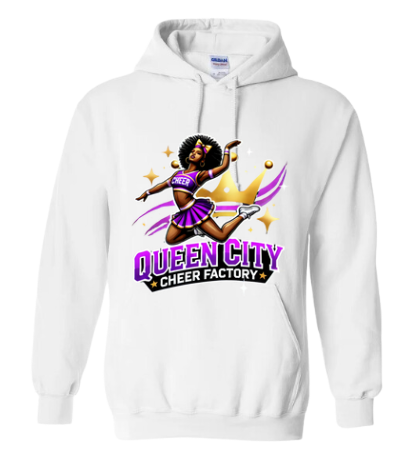 Queen City  Cheer Factory Hoodie - Youth
