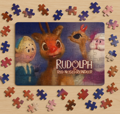 Rudolph the Red Nose Reindeer 120pc Puzzle: