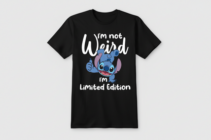 I'm Not Weird Graphic T-Shirt – Unisex, DTF Printed, 100% Cotton