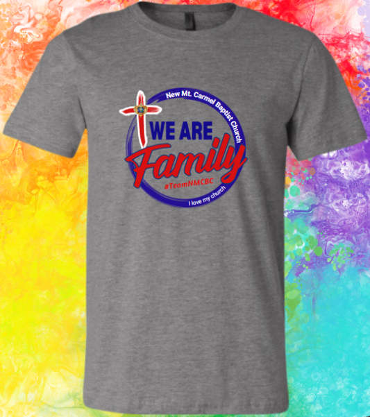 NMCBC Short Sleeve T-shirt: We Are Family