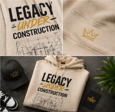Legacy in Progress™ 02 Blueprint Series Hoodie