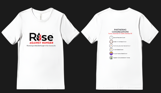 Short Sleeve T-shirt: Rise Against Hunger