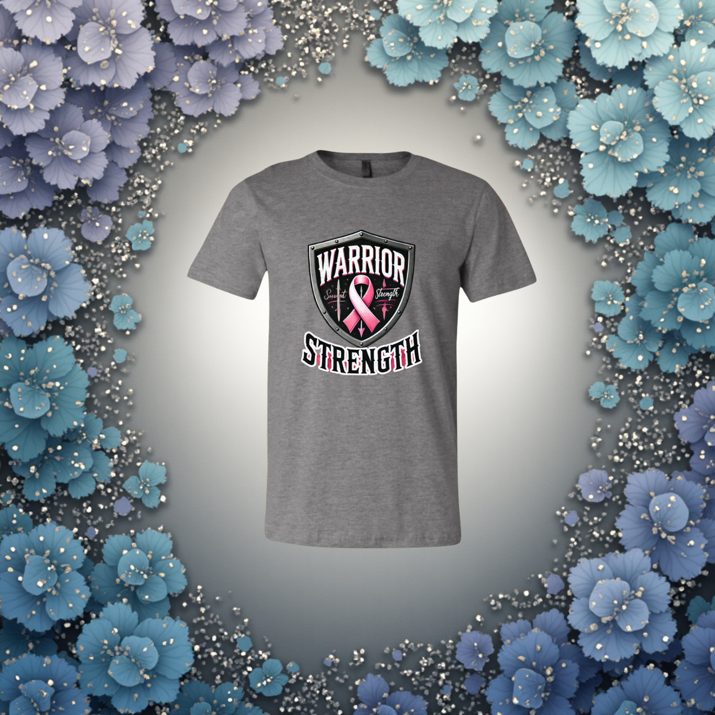 Warrior Strength T-Shirt – Breast Cancer Awareness