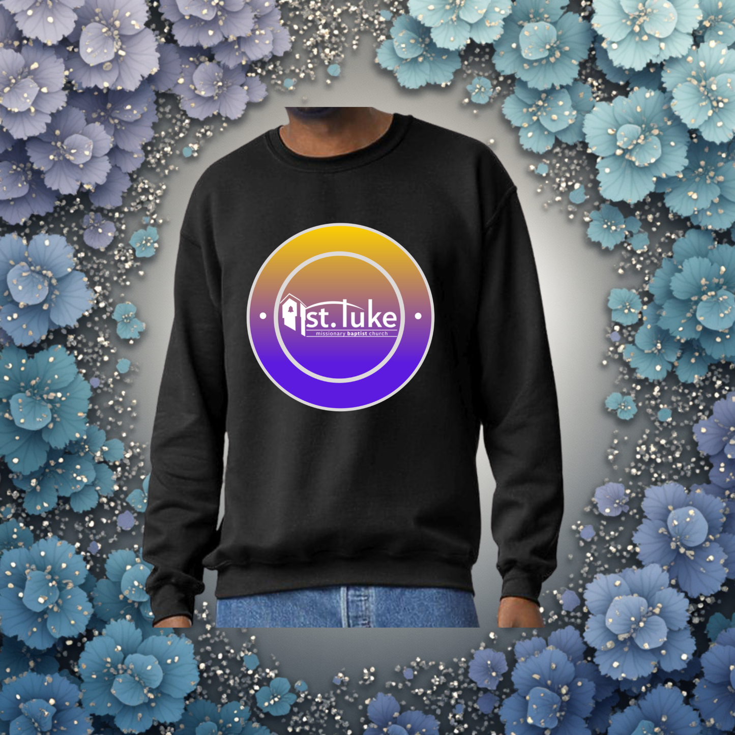 St. Luke SLMBC Traditional Logo Sweatshirt